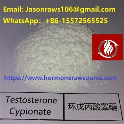 Testosteron Cypionate Råmaterial Pulver För Bodybuilding CAS:58-20-8